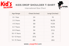 Kid's Drop Shoulder T shirt - Both Side Design