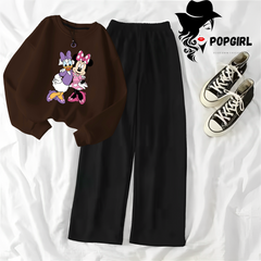 Women's Premium Sweatshirt And Pant Set
