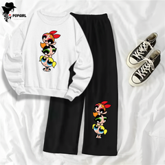 Women's Premium Sweatshirt And Pant Set