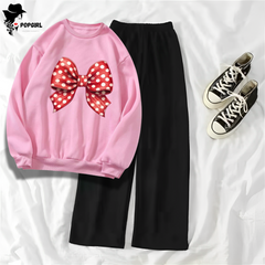 Women's Premium Sweatshirt And Pant Set