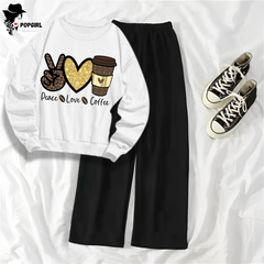 Women's Premium Sweatshirt And Pant Set