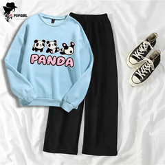 Women's Premium Sweatshirt And Pant Set