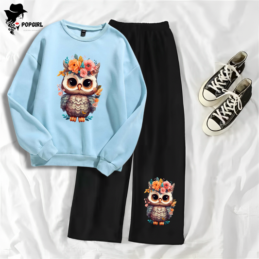 Women's Premium Sweatshirt And Pant Set