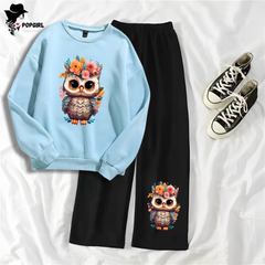 Women's Premium Sweatshirt And Pant Set