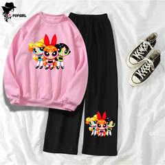 Women's Premium Sweatshirt And Pant Set