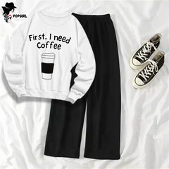 Women's Premium Sweatshirt And Pant Set