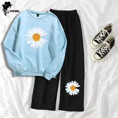 Women's Premium Sweatshirt And Pant Set