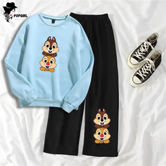 Women's Premium Sweatshirt And Pant Set