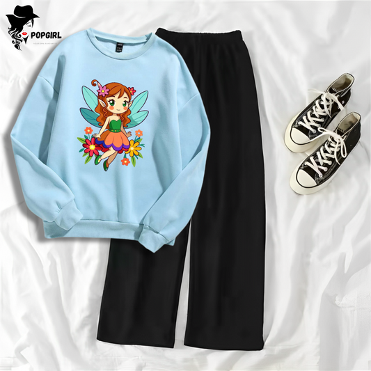 Women's Premium Sweatshirt And Pant Set