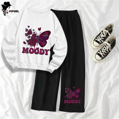Women's Premium Sweatshirt And Pant Set