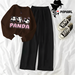 Women's Premium Sweatshirt And Pant Set