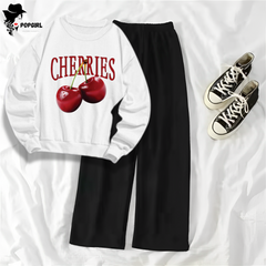 Women's Premium Sweatshirt And Pant Set