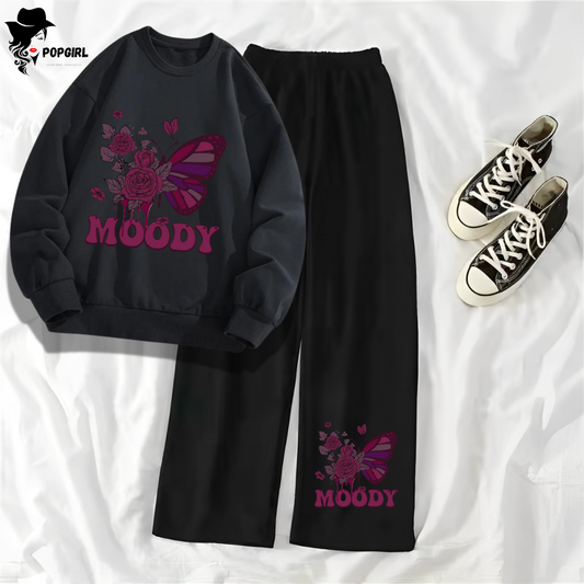 Women's Premium Sweatshirt And Pant Set