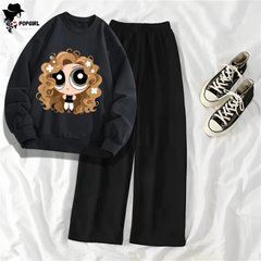 Women's Premium Sweatshirt And Pant Set
