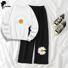 Women's Premium Sweatshirt And Pant Set