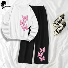 Women's Premium Sweatshirt And Pant Set