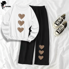 Women's Premium Sweatshirt And Pant Set