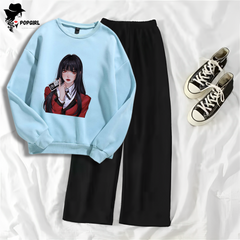 Women's Premium Sweatshirt And Pant Set