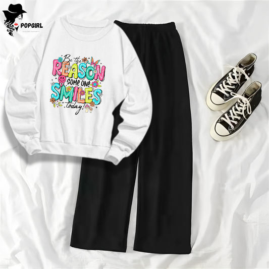 Women's Premium Sweatshirt And Pant Set