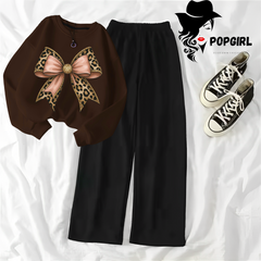 Women's Premium Sweatshirt And Pant Set