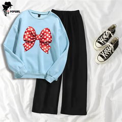 Women's Premium Sweatshirt And Pant Set