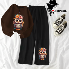 Women's Premium Sweatshirt And Pant Set