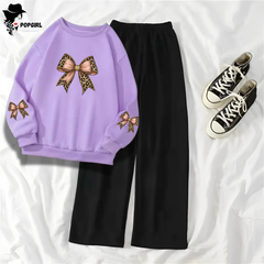 Women's Premium Sweatshirt And Pant Set