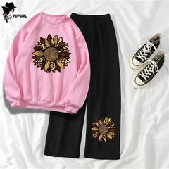 Women's Premium Sweatshirt And Pant Set