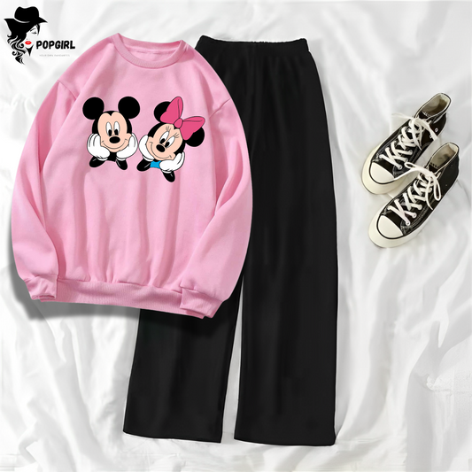 Women's Premium Sweatshirt And Pant Set