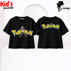 Kid's Drop Shoulder T shirt - Both Side Design