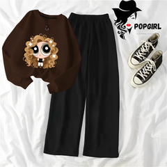 Women's Premium Sweatshirt And Pant Set