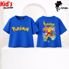 Kid's Drop Shoulder T shirt - Both Side Design