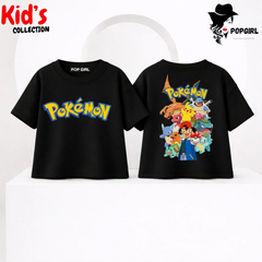 Kid's Drop Shoulder T shirt - Both Side Design