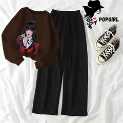 Women's Premium Sweatshirt And Pant Set