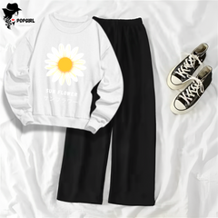 Women's Premium Sweatshirt And Pant Set