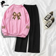 Women's Premium Sweatshirt And Pant Set