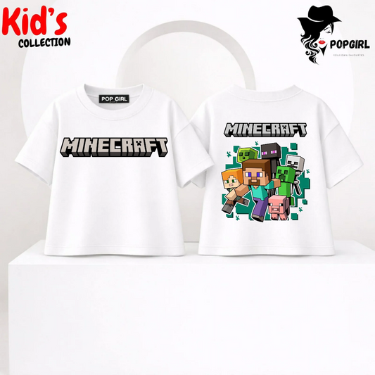 Kid's Drop Shoulder T shirt - Both Side Design