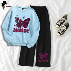 Women's Premium Sweatshirt And Pant Set