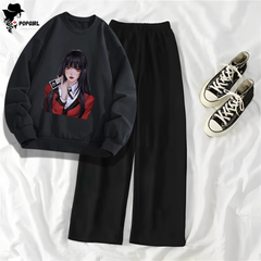 Women's Premium Sweatshirt And Pant Set
