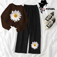 Women's Premium Sweatshirt And Pant Set