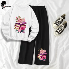 Women's Premium Sweatshirt And Pant Set