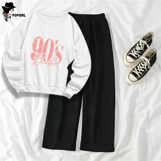 Women's Premium Sweatshirt And Pant Set