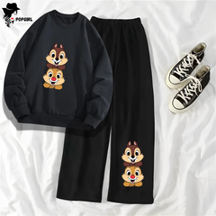 Women's Premium Sweatshirt And Pant Set