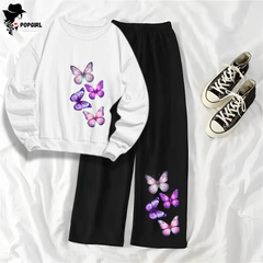 Women's Premium Sweatshirt And Pant Set