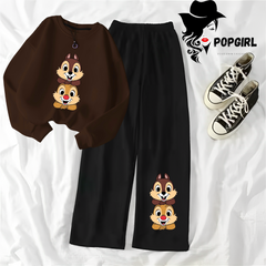 Women's Premium Sweatshirt And Pant Set