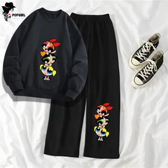 Women's Premium Sweatshirt And Pant Set