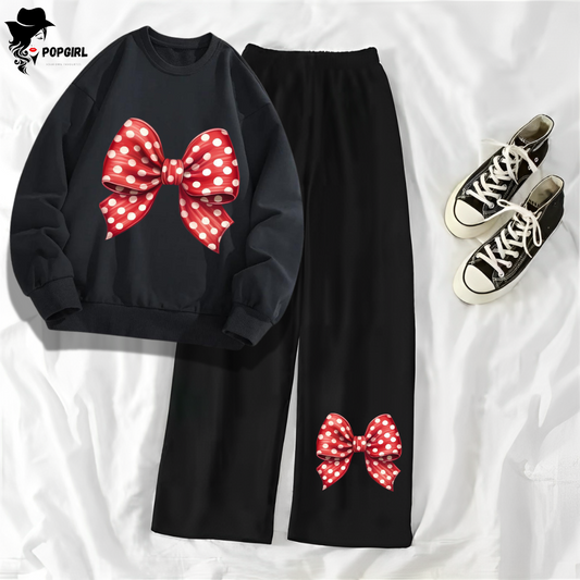 Women's Premium Sweatshirt And Pant Set