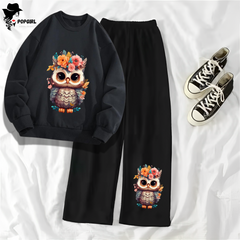 Women's Premium Sweatshirt And Pant Set