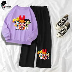 Women's Premium Sweatshirt And Pant Set