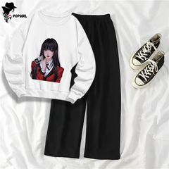 Women's Premium Sweatshirt And Pant Set